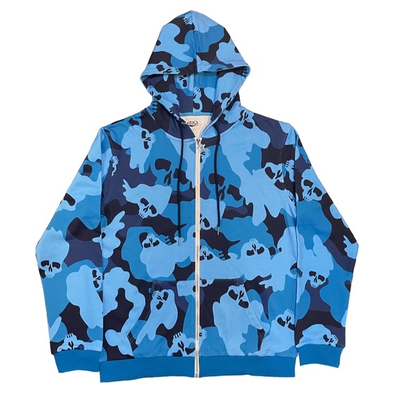 NWT BLUE CATACOMBS hoodie - Picture 4 of 6
